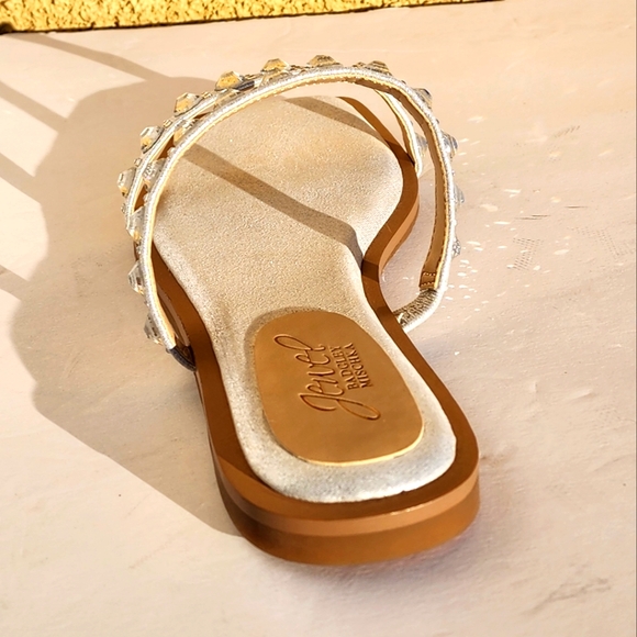 Jewel Badgley Mischka Women's Honesty Sandal with Gemstone-Studded Straps Size 9 - Picture 9 of 11